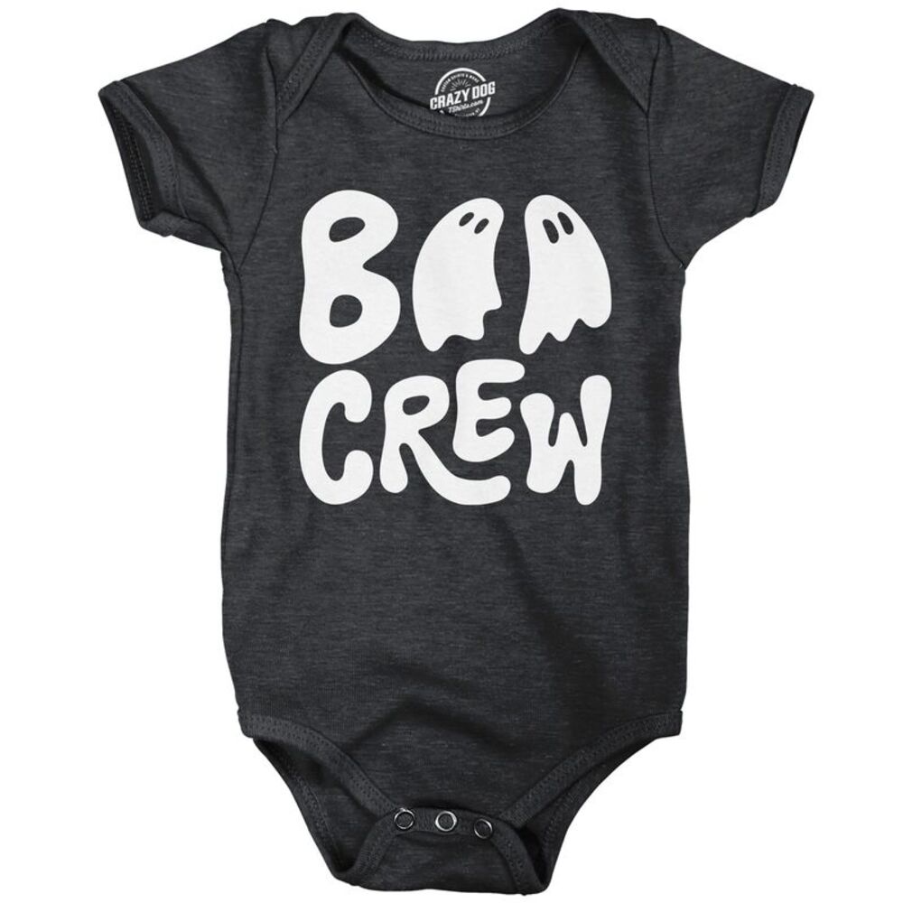 Boo Crew Baby Bodysuit Funny Sarcastic Halloween Jumper For Infants